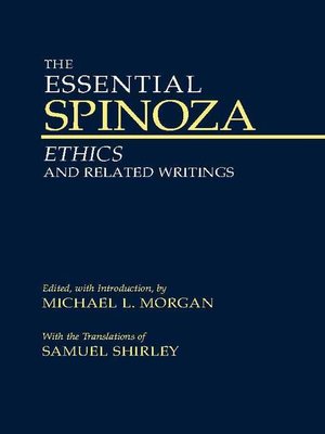 cover image of The Essential Spinoza